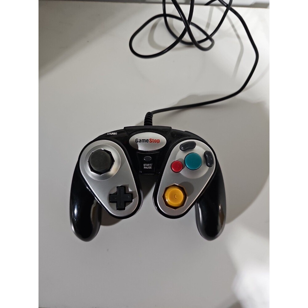 Nintendo GameCube Gamestop Controller Wired Black GameCube Style Controller